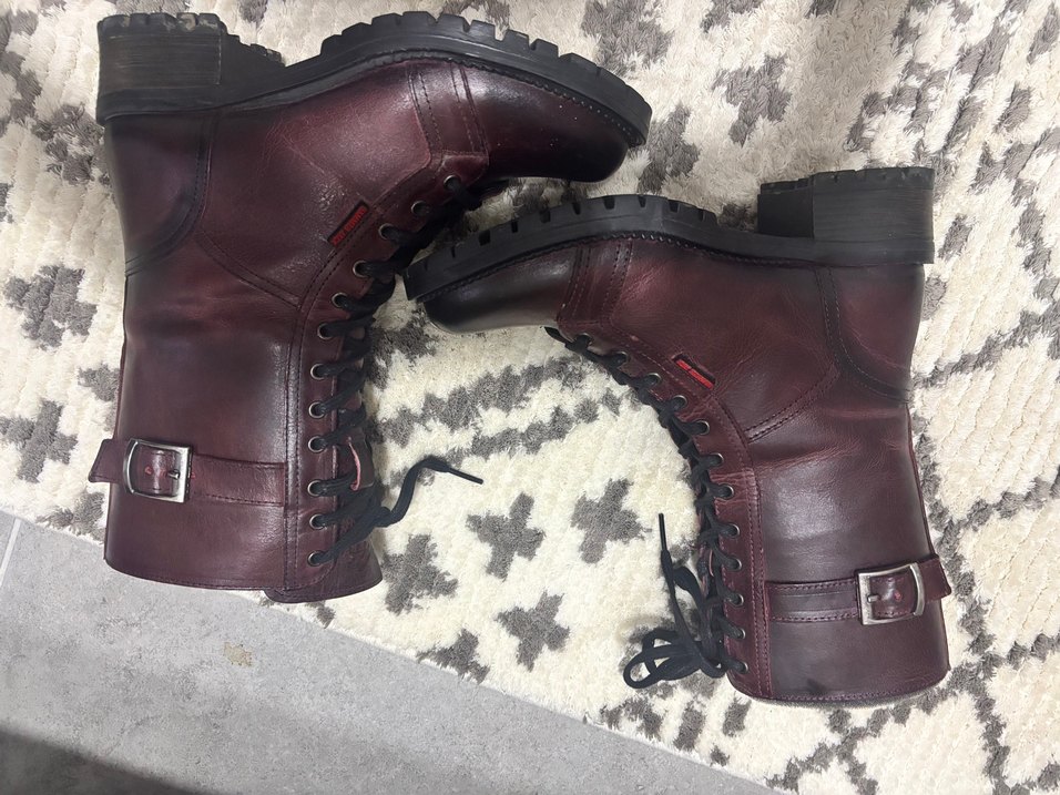 Hammer Jack Hakiki Deri Bordo Bot  36 Numara - Görsel 4