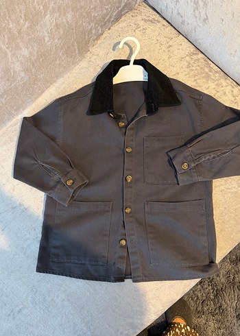 Erkek Çocuk Denim Düğmeli Ceket