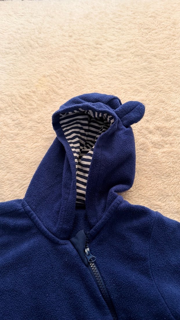 Fermuarlı Bebek Tulumu - Görsel 3