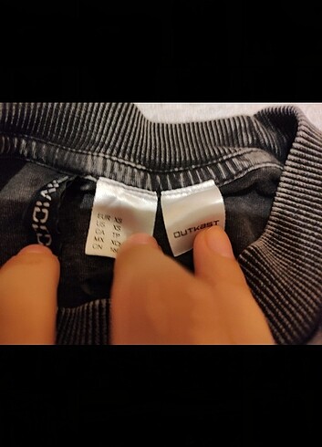 xs Beden Eskitmeli H&M oversize tişört