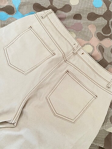 xl Beden Krem pantolon