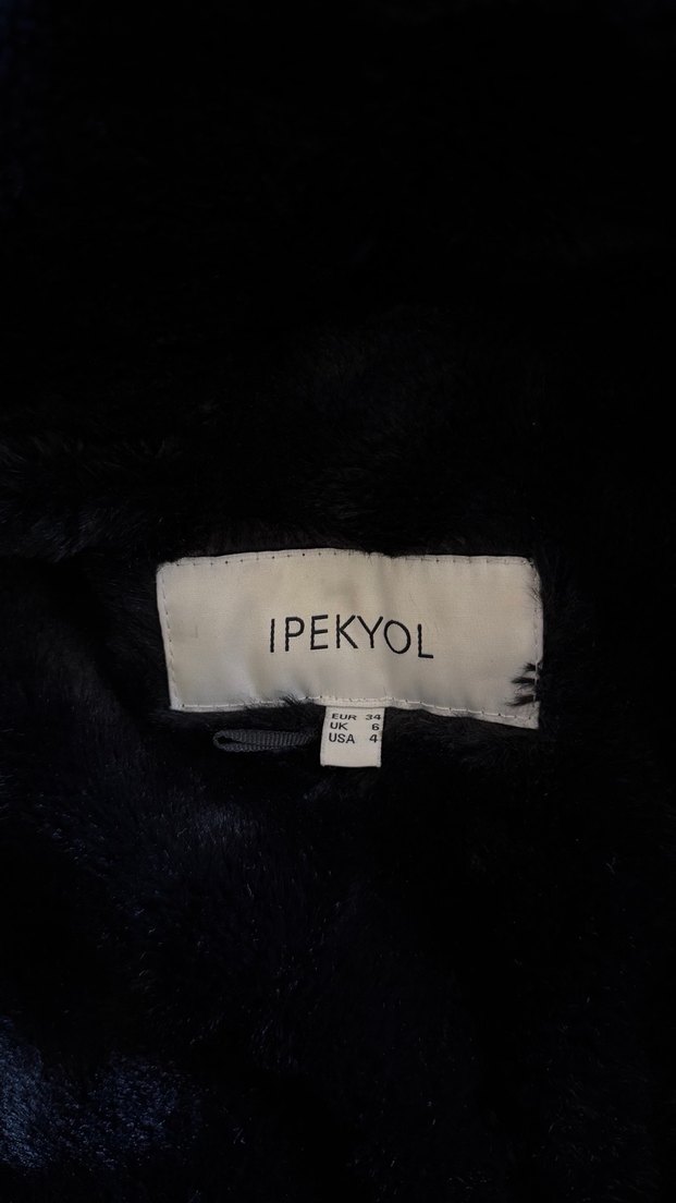 Kürk Detaylı Kapüşonlu Kadın Kışlık Mont - Görsel 2