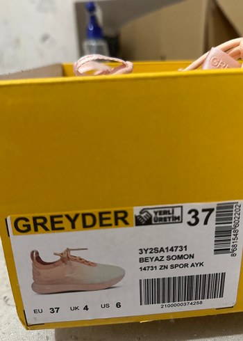 37 Beden Pudra Pembe Dolgu Topuklu Bağcıklı Kadın Spor Ayakkabı