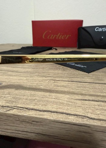 Beden kahverengi Renk Cartier Kadın Klasik Kahverengi Gözlük