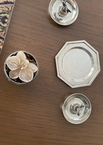 Gümüş kaplama Dekoratif Ev Aksesuarları