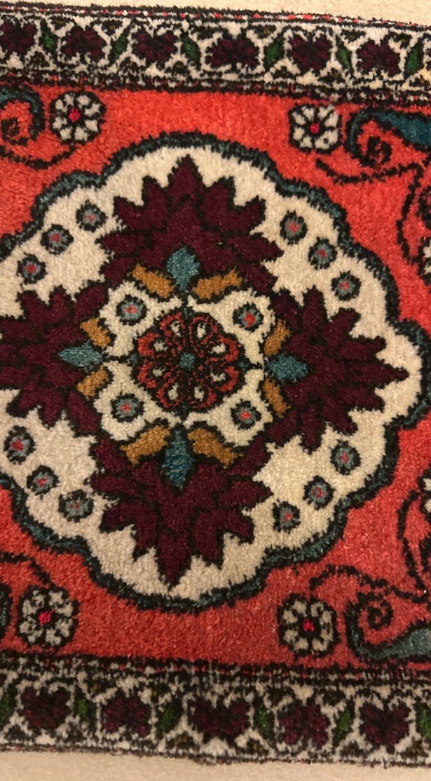 Nakışlı Çok Renkli Geleneksel Halı - Görsel 2