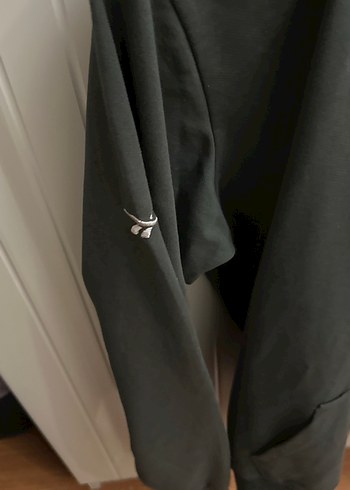 Reebok Erkek Kapüşonlu Fermuarlı Gri Sweatshirt - Görsel 3