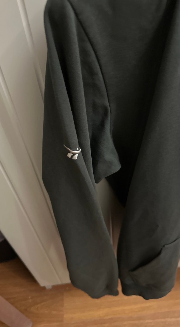 Reebok Erkek Kapüşonlu Fermuarlı Gri Sweatshirt - Görsel 3