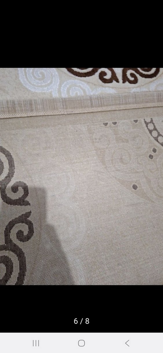 Kahverengi Nakışlı Geleneksel Halı - Görsel 4