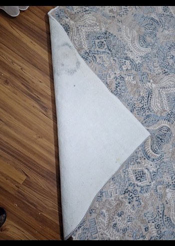 Gri Mavi Yılan Desenli Modern Halı - Görsel 5