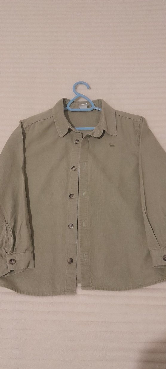 Bej Keten Erkek Çocuk Gömlek - Görsel 2