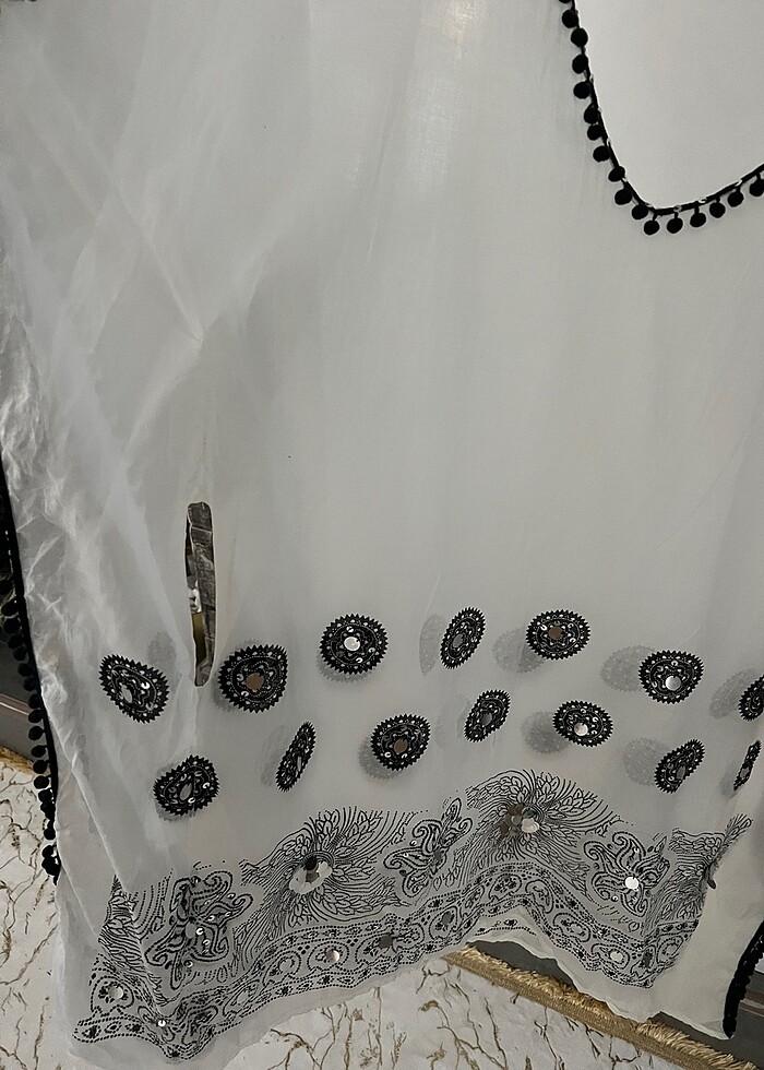 L-XL yepyeni plaj elbisesi - Görsel 2