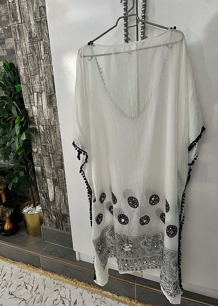 L-XL yepyeni plaj elbisesi - Görsel 3