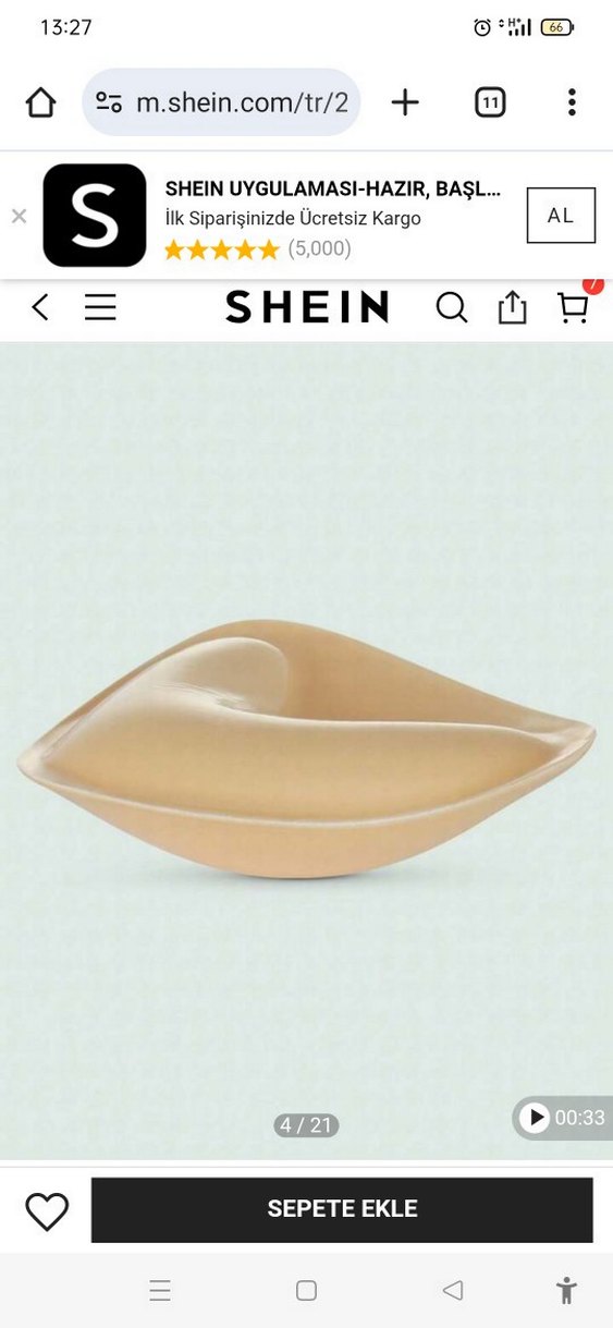 yapışkan dolgulu pet sütyen - Görsel 2