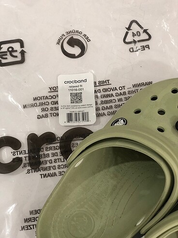 40 Beden yeşil Renk Crocs ????????????