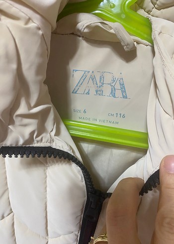 Zara kız çocuk mont - Görsel 2