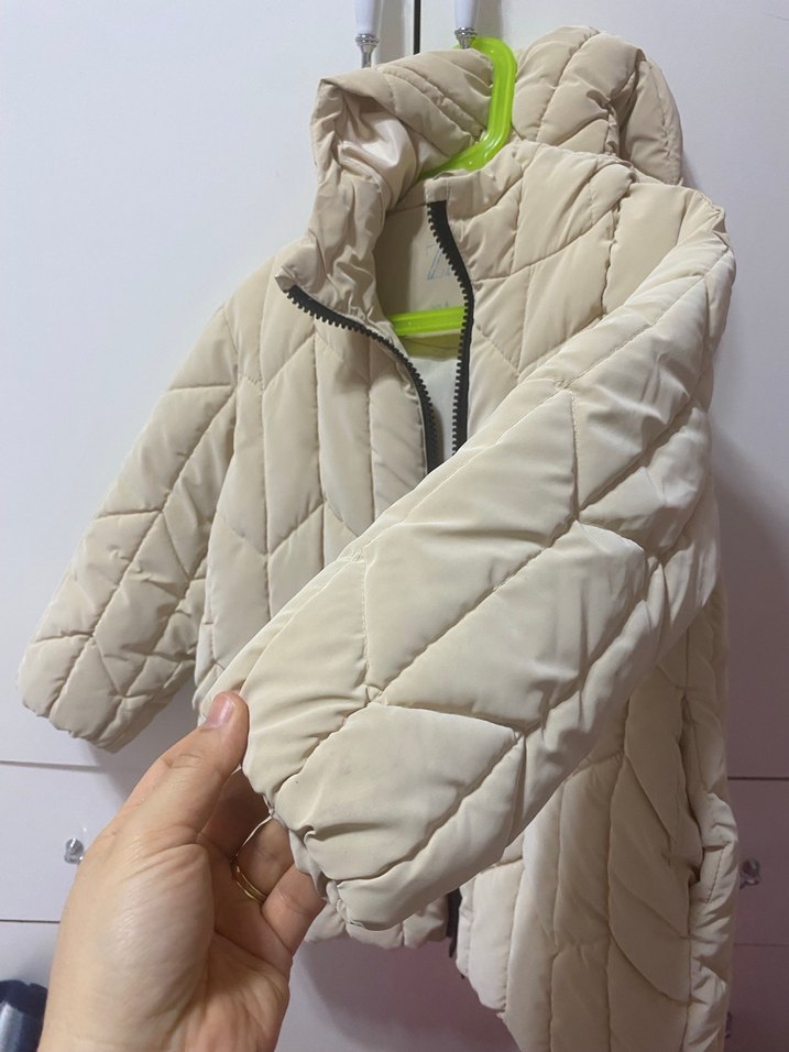 Zara kız çocuk mont - Görsel 5