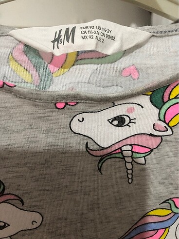 18-24 Ay Beden H&M kız penye elbise