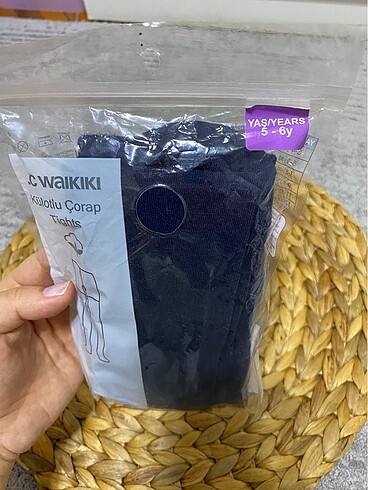 Lacivert kız külotlu çorap - Görsel 2