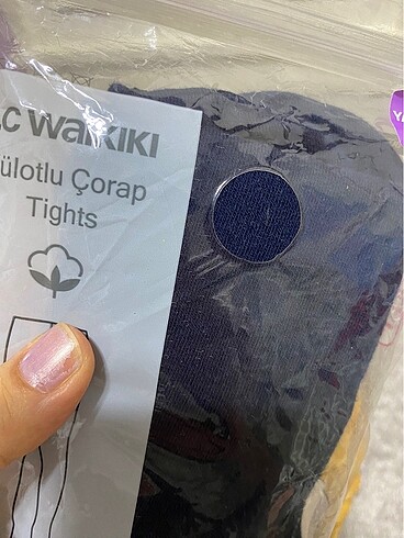 Lacivert kız külotlu çorap - Görsel 3