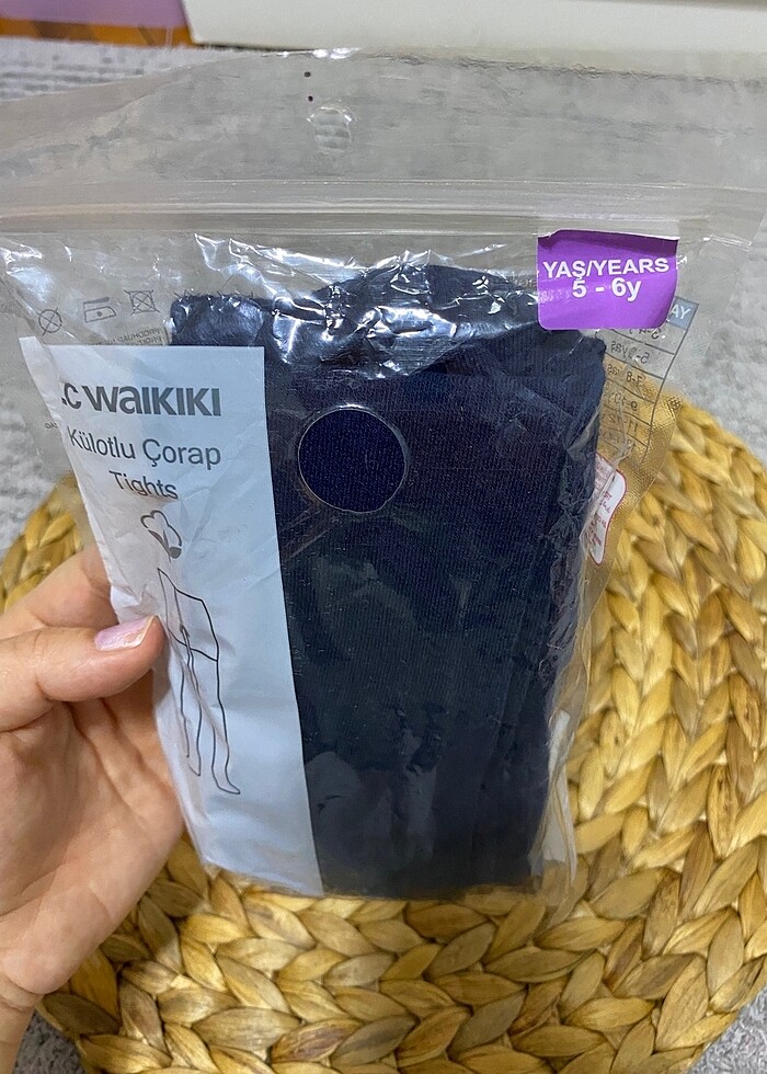 Lacivert kız külotlu çorap - Görsel 2