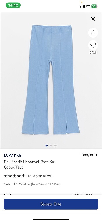 Kız çocuk alt üst Tayt takım - Görsel 6