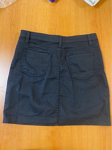 Kadın siyah kısa etek - Görsel 3