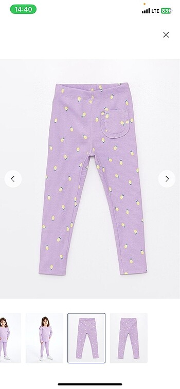 Kız çocuk fitilli altı üst takım - Görsel 6