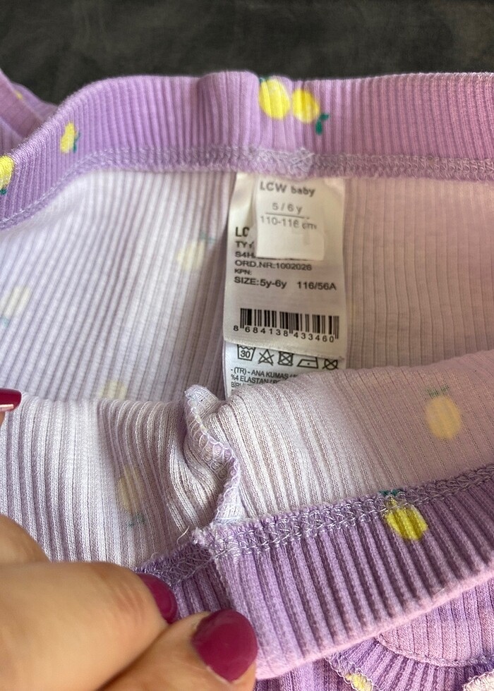 Kız çocuk fitilli altı üst takım - Görsel 4