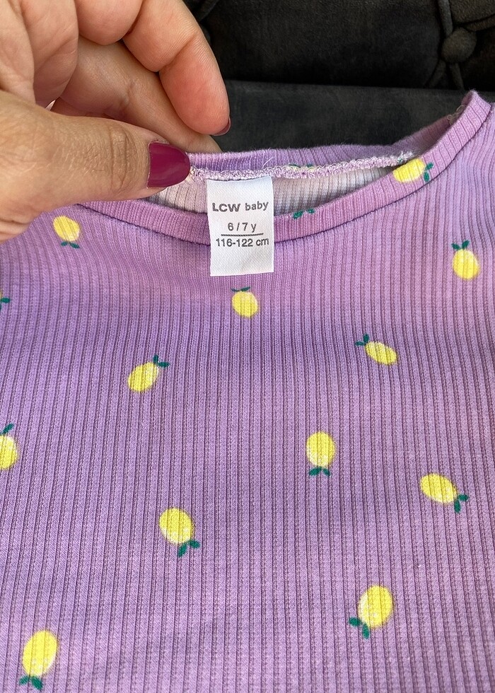 Kız çocuk fitilli altı üst takım - Görsel 3