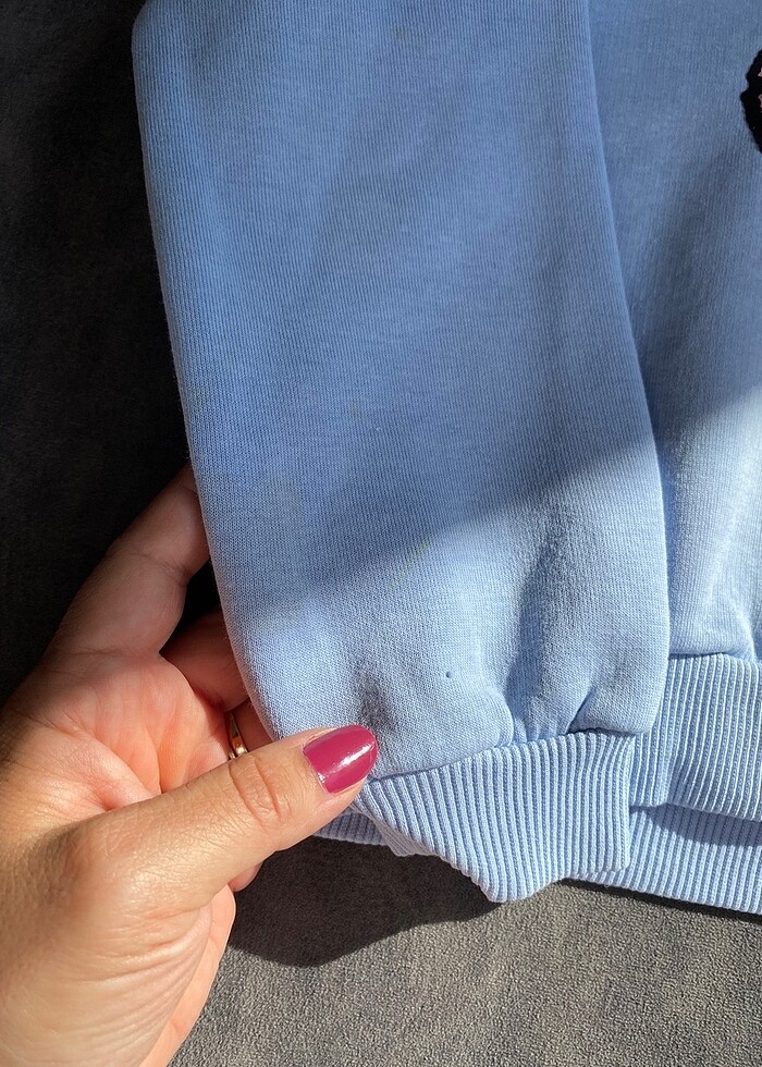 Kız çocuk unicorn sweatshirt - Görsel 4