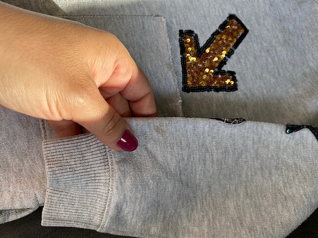 Zara kız çocuk Sweet tişört - Görsel 6