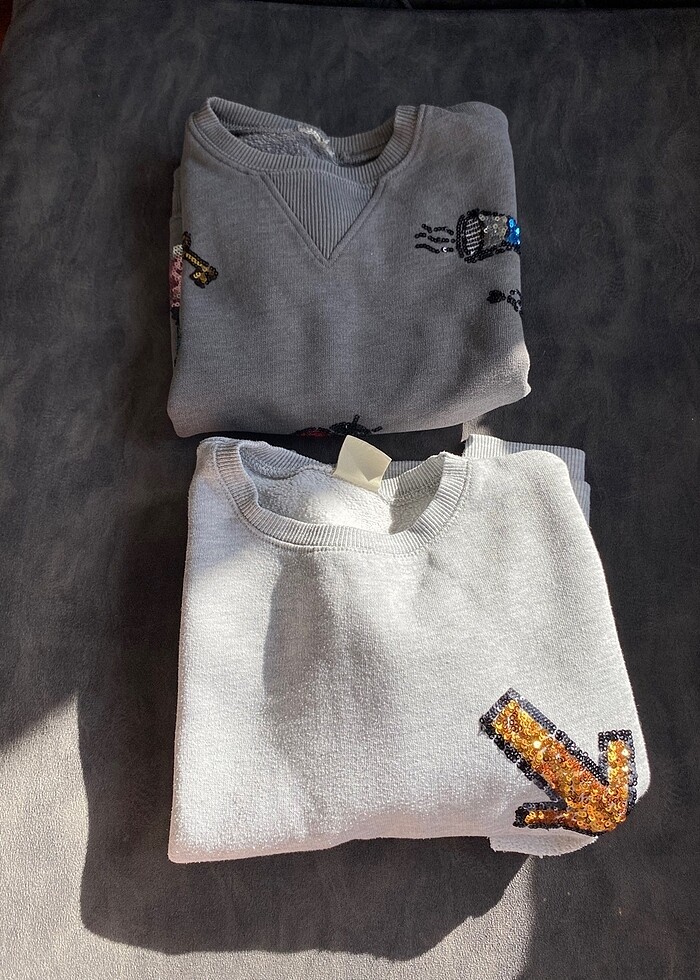 Zara kız çocuk Sweet tişört - Görsel 3