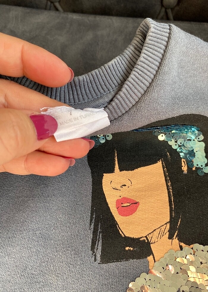 Zara kız çocuk sweatshirt - Görsel 3