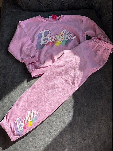 Kız çocuk Barbie alt üst takım