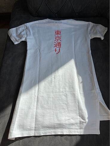 Kız çocuk penye beyaz elbise - Görsel 5