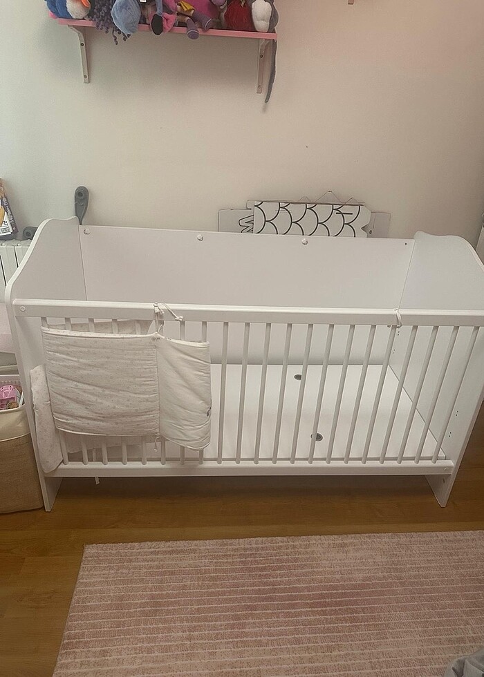 Çilek çocuk yatak beşik - Görsel 4