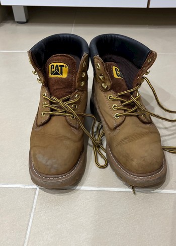 Kahverengi Deri CAT Kadın Bot