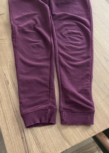 Unisex Mor dar Kesim Sweatpant - Görsel 2