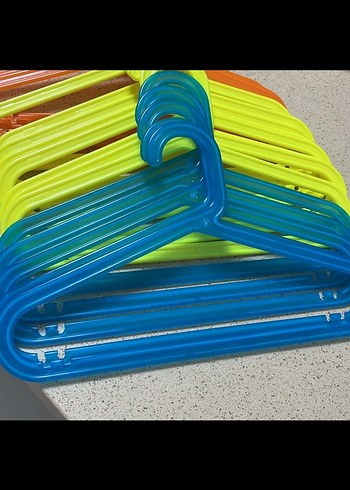 Renkli Çoklu Askı Seti 18 adet - Görsel 2