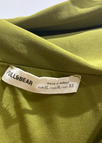 Kadın Keten Drapeli Midi Elbise - Görsel 2