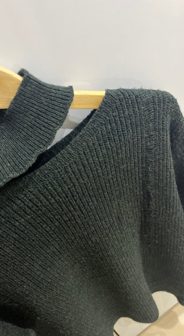 HakiBoğazlı Örgü Kadın Kazak tarz - Görsel 3