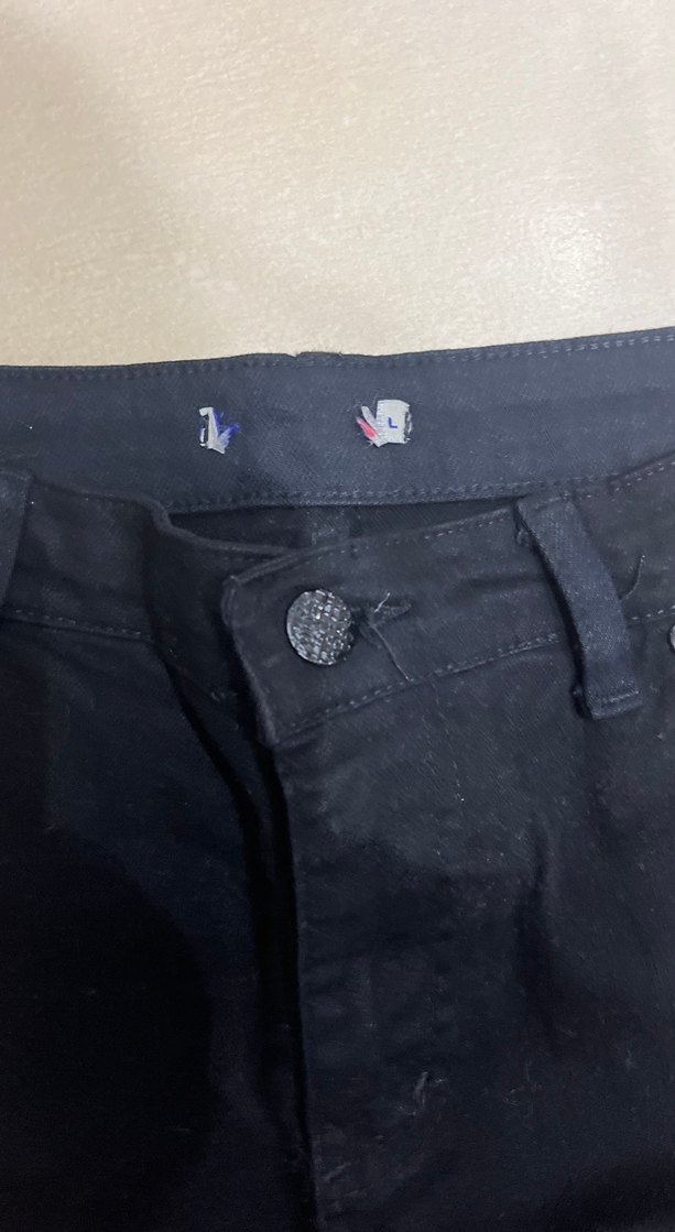 Siyah Normal Boy Kadın Denim Pantolon - Görsel 2