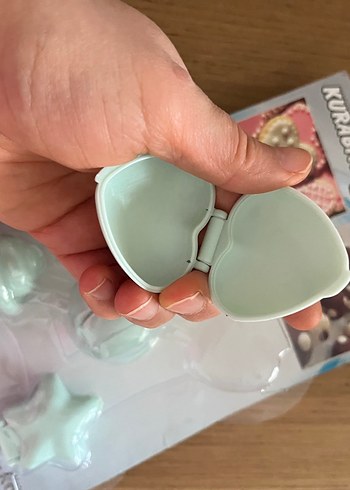 Pastel Turkuaz Kurabiye Kalıbı Seti - Görsel 5