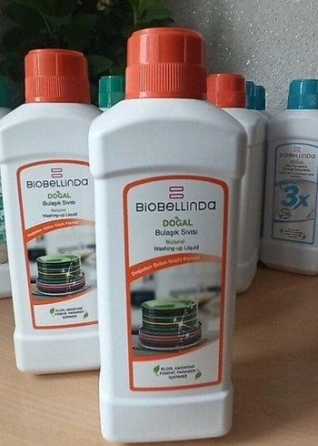 Biobellinda Doğal Bulaşık Sıvısı 1 L