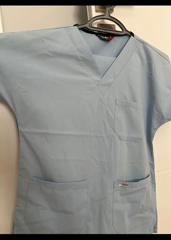 34 Beden mavi Renk Owlet hemşire doktor forması