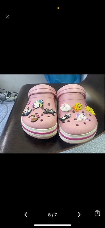 36 Beden pembe Renk Pembe crocs