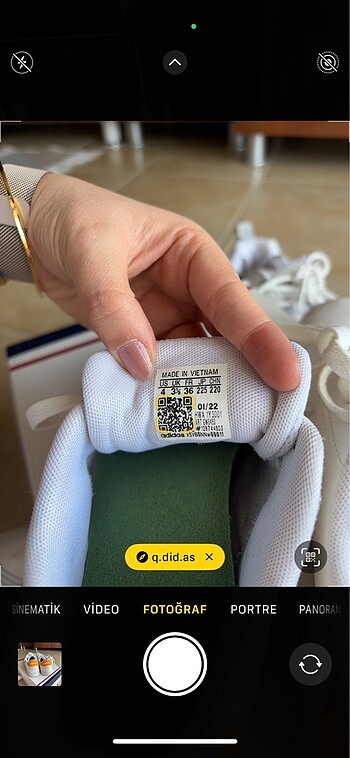 36,5 Beden Orjinal Adidas ayakkabı