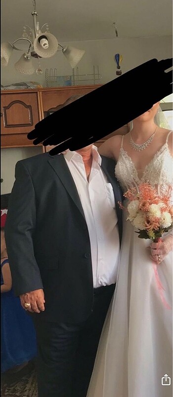 Büyük Beden Kiğılı Takım Elbise - Görsel 2