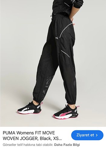 Puma Siyah Kadin Jogger Pantolon